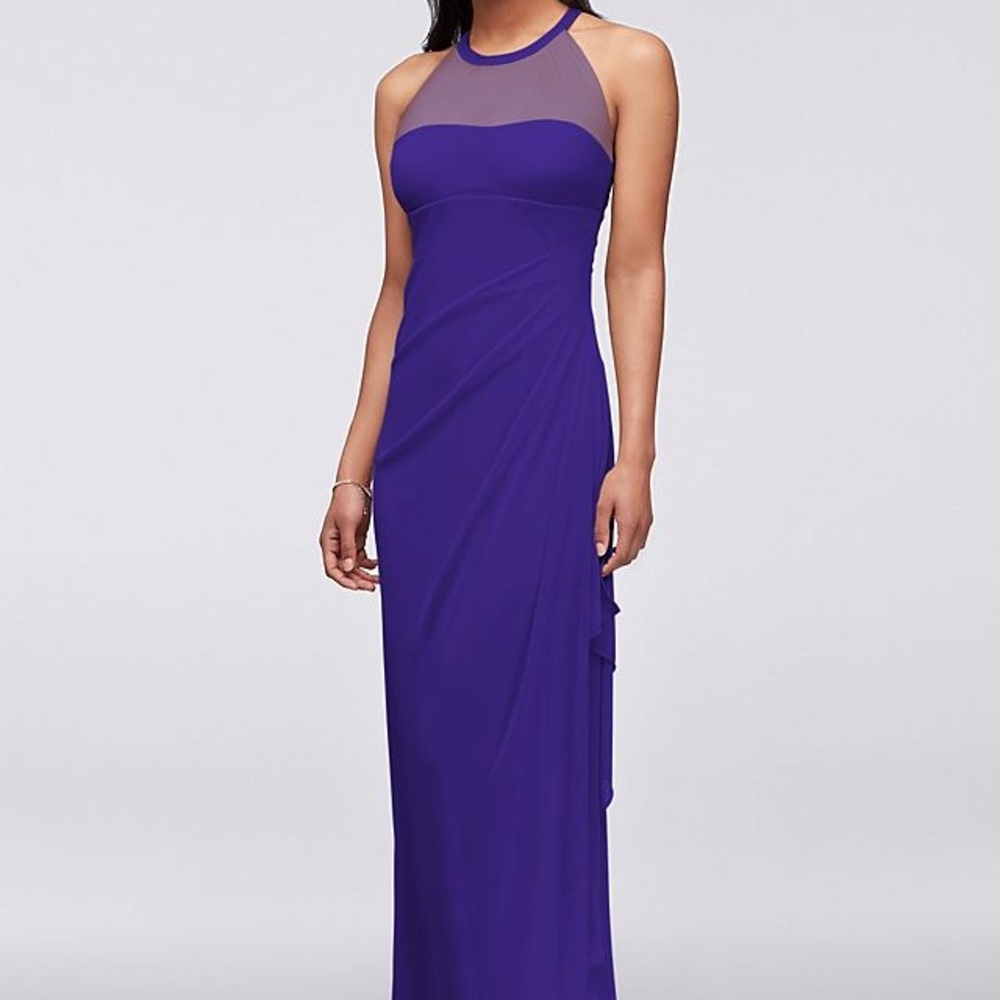 DAVID’S BRIDAL Regency Bridesmaid Gown F15662 Sz 8